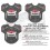 2024 - 3 Stickers for 1/32 scale cyclists Alpecin Deceuninck special Tour de France